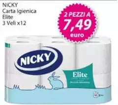 Nicky - Carta Igienica Elite Nicky - Carta Igienica Elite