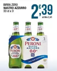 Peroni - Birra Zero Nastro Azzurro Peroni - Birra Zero Nastro Azzurro