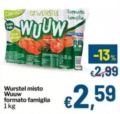 Wow! - Wurstel Misto Wuuw Formato Famiglia