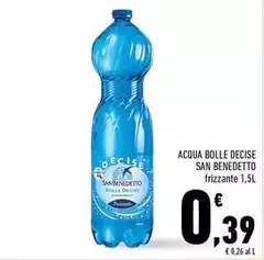 San Benedetto - Acqua Bolle Decise San Benedetto - Acqua Bolle Decise