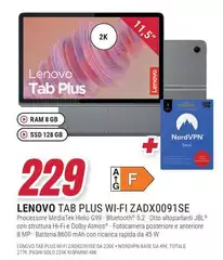 Lenovo - Tab Plus Wi-Fi ZADX0091SE