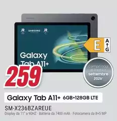Samsung - Galaxy Tab A11+ 6gb+128gb Lte