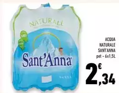 Sant'anna - Acqua Naturale Sant'anna - Acqua Naturale