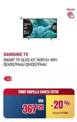Samsung - Smart Tv Qled 43" Hdr10+ Wifi Samsung - Smart Tv Qled 43" Hdr10+ Wifi