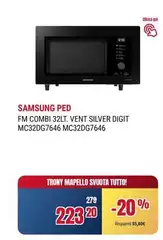 Samsung - Fm Combi 32lt.vent Silver Digit Mc32dg7646 Samsung - Fm Combi 32lt.vent Silver Digit Mc32dg7646