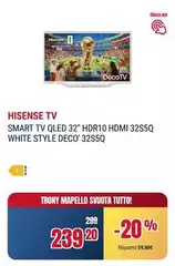 Hisense - Smart Tv Qled 32" Hdr10 Hdmi 32s5q Hisense - Smart Tv Qled 32" Hdr10 Hdmi 32s5q