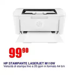 HP - Stampante Laserjet M110W
