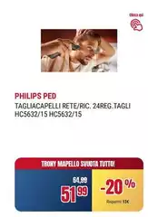 Philips - Tagliacapelli Rete/ric. 24reg.tagli HC5632/15 HC5632/15