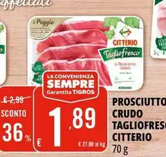 Citterio - Prosciutto Crudo Tagliofres Citterio - Prosciutto Crudo Tagliofres