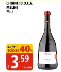 Melini - Chianti D.O.C.G. Melini - Chianti D.O.C.G.