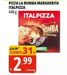 Italpizza - Pizza La Bomba Margherita Italpizza - Pizza La Bomba Margherita