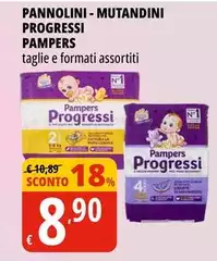 Pampers - Pannolini-Mutandini Progressi Pampers - Pannolini-Mutandini Progressi