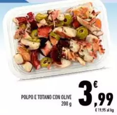 Polpo E Totano Con Olive Polpo E Totano Con Olive