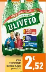 Uliveto - Acqua Effervescente Naturale Uliveto - Acqua Effervescente Naturale