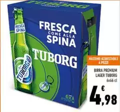 Tuborg - Birra Premium Lager Tuborg - Birra Premium Lager