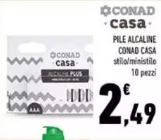 Conad - Pile Alcaline