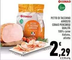 Conad - Petto Di Tacchino Arrosto Percorso Qualità