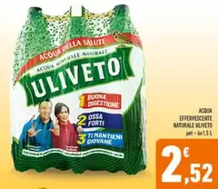 Uliveto - Acqua Effervescente Naturale Uliveto - Acqua Effervescente Naturale