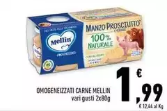 Mellin - Omogeneizzati Carne