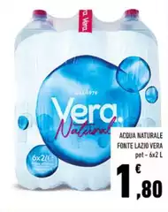 Vera - Acqua Naturale Fonte Lazio Vera - Acqua Naturale Fonte Lazio