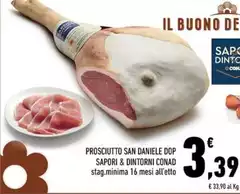 Sapori & piaceri - Prosciutto San Daniele DOP Sapori & piaceri - Prosciutto San Daniele DOP