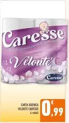 Caresse - Carta Igienica Veloute