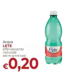 Lete - Acqua Effervescente Naturale