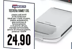 Termozeta - Tostiera Family Xxl