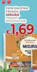 Misura - Fette Biscottate Fibrextra