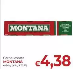 Montana - Carne Lessata