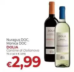 Dolia - Nuragus DOC, Monica DOC