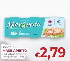 Mare aperto - Tonno Naturale