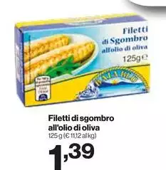 Oliva - Filetti Di Sgombro All'Olio Di