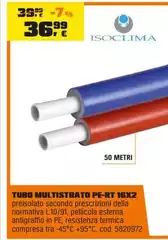 Isoclima - Tubo Multistrato Pe-Rt 16x2