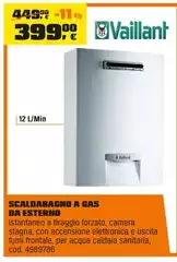 Vaillant - Scaldabagno A Gas Da Esterno 