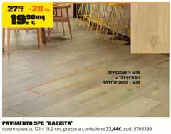 Pavimento Spc "Barista" Pavimento Spc "Barista"