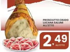 Lucana salumi - Prosciutto Crudo Lucana Salumi
