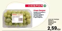 Despar - Uva Da Tavola Senza Semi Despar - Uva Da Tavola Senza Semi