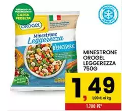 Orogel - Minestrone  Leggerezza