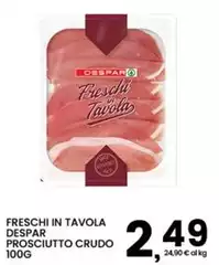 Despar - Freschi In Tavola Prosciutto Crudo