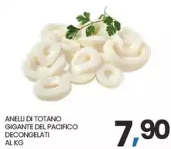 Anelli Di Totano Gigante Del Pacifico Decongelati