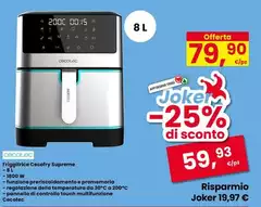 Cecotec - Friggitrice C Cecifry Supreme Cecotec - Friggitrice C Cecifry Supreme