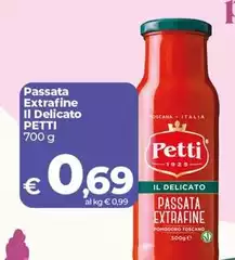 Petti - Passata Extrafine Il Delicato Petti - Passata Extrafine Il Delicato