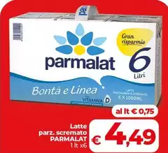 Parmalat - Latte Parz. Scremato Parmalat - Latte Parz. Scremato