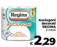 Regina - Asciugoni Decorati Regina - Asciugoni Decorati