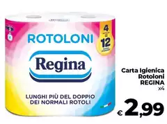 Regina - Carta Igienica Rotoloni Regina - Carta Igienica Rotoloni