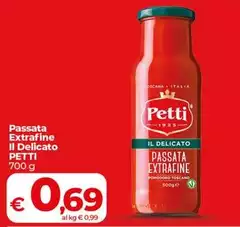 Petti - Passata Extrafine Il Delicato Petti - Passata Extrafine Il Delicato