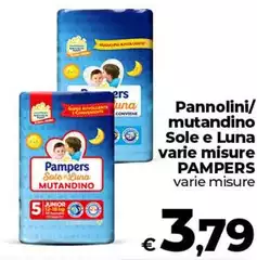 Pampers - Pannolini/Mutandino Sole E Luna Pampers - Pannolini/Mutandino Sole E Luna