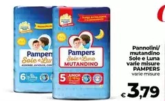 Pampers - Pannolini/ Mutandino Sole E Luna Pampers - Pannolini/ Mutandino Sole E Luna