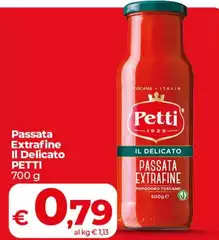 Petti - Passata Extrafine Il Delicato Petti - Passata Extrafine Il Delicato